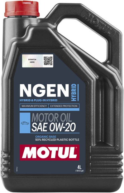 MOTUL NGEN HYBRID SAE, 0W20