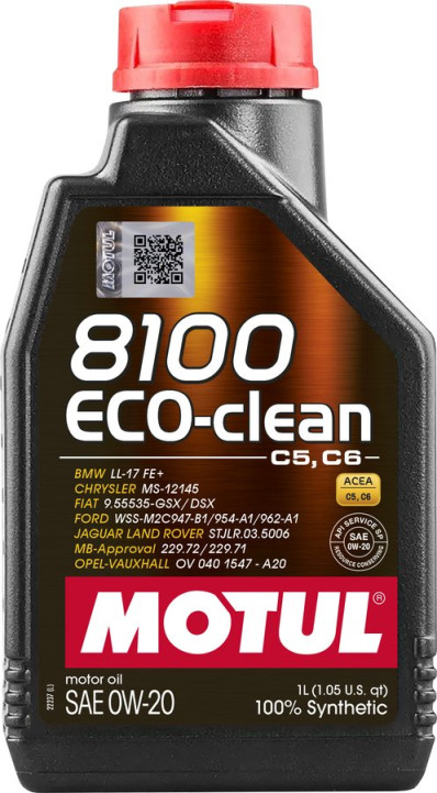 MOTUL 8100 Eco-Clean, 0W20