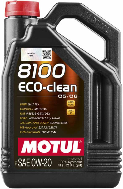 MOTUL 8100 Eco-Clean, 0W20