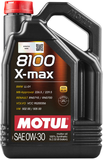 MOTUL 8100 X-max, 0W30