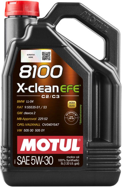 MOTUL 8100 X-clean EFE, 5W30