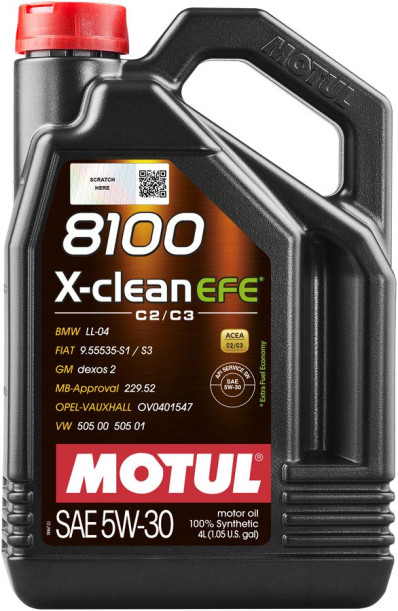 MOTUL 8100 X-clean EFE, 5W30
