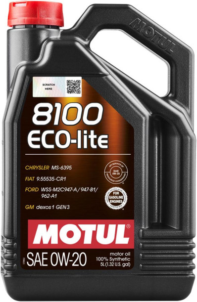 MOTUL 8100 Eco-lite, 0W20