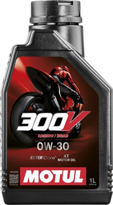 MOTUL 300V 4T FACTORY LINE ROAD RACING, 0W30