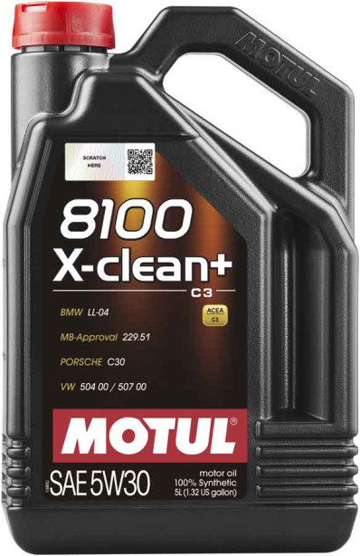 MOTUL 8100 X-clean+, 5W30