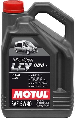 MOTUL Power LCV Euro+, 5W40