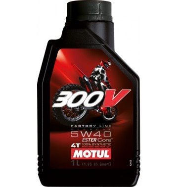 MOTUL 300V 4T FACTORY LINE OFF ROAD, SAE 5W40 
