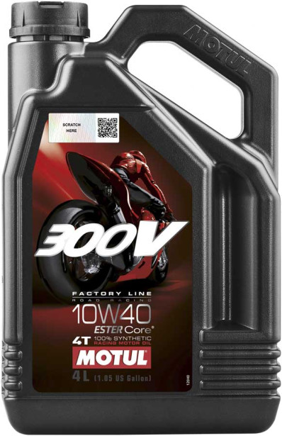 MOTUL 300V 4T FACTORY LINE ROAD RACING, 10W40