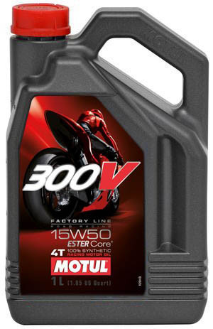 MOTUL 300V 4T FACTORY LINE ROAD RACING, 15W50