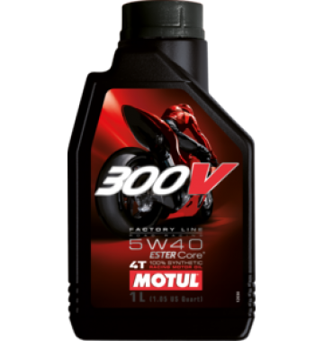 MOTUL 300V 4T FACTORY LINE ROAD RACING 5W-40